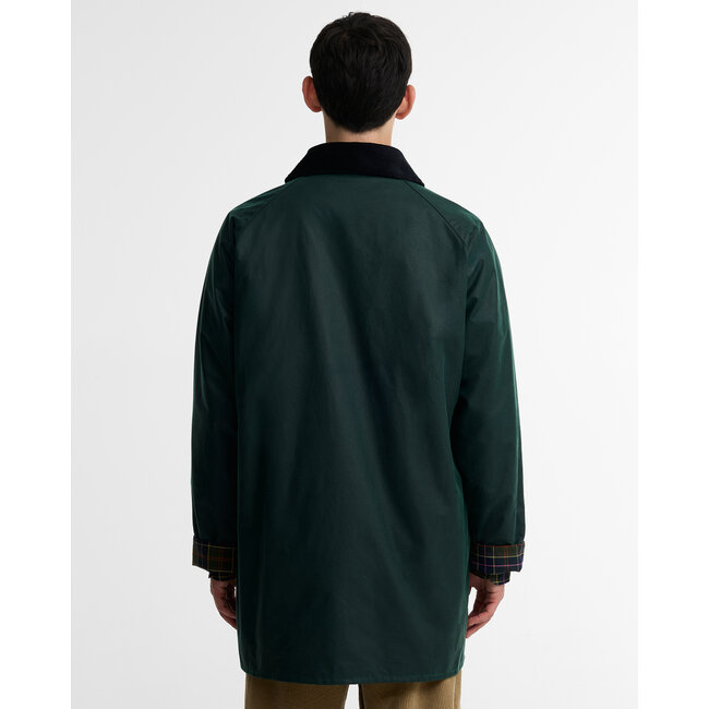 Barbour Barbour X Paul Smith Gamefair Wax Jacket - Bottle Green