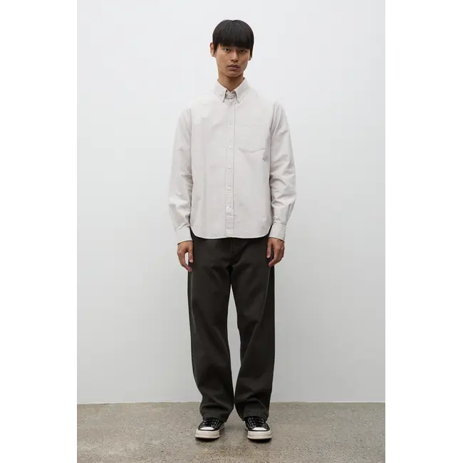 Norse Projects Korshavn Relaxed 5 Pocket Heavy Twill - Beech Green