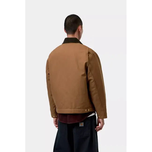 Carhartt WIP OG Detroit Jacket - WIP H Brown / Tobacco rinsed