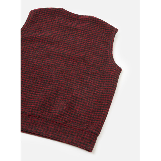 Universal Works Giacomo Tank Top - Black/Red