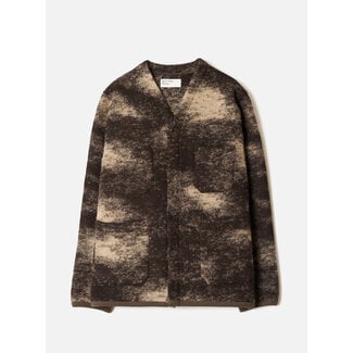 Universal Works Cloud Camo Knit Cardigan