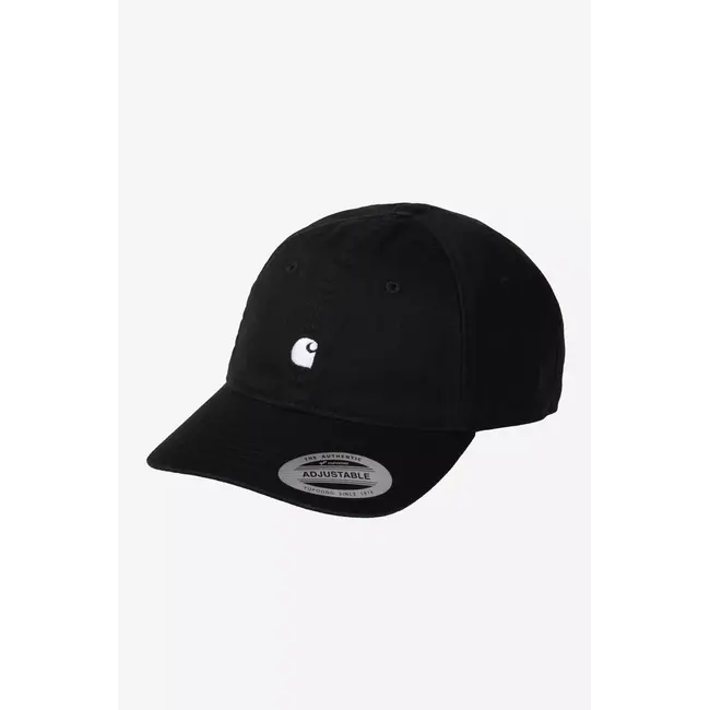 Carhartt WIP Madison Logo Cap - Black / White
