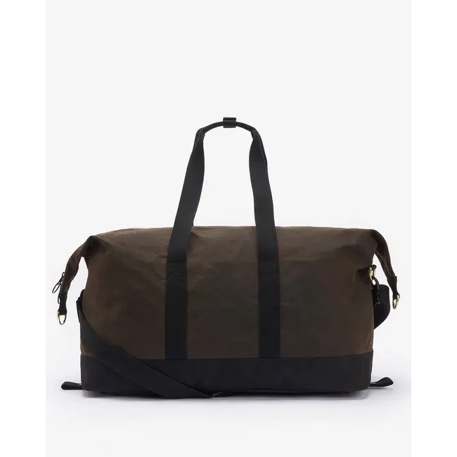 Barbour Field Wax Holdall - Olive/Black