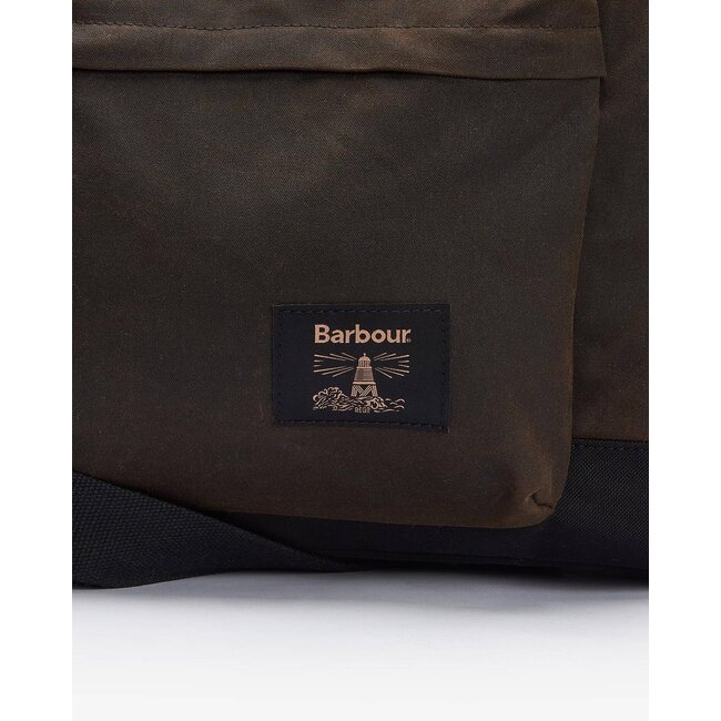 Barbour Field Wax Holdall - Olive/Black