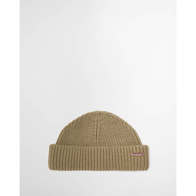 Barbour Mosely Beanie Hat - Mushroom