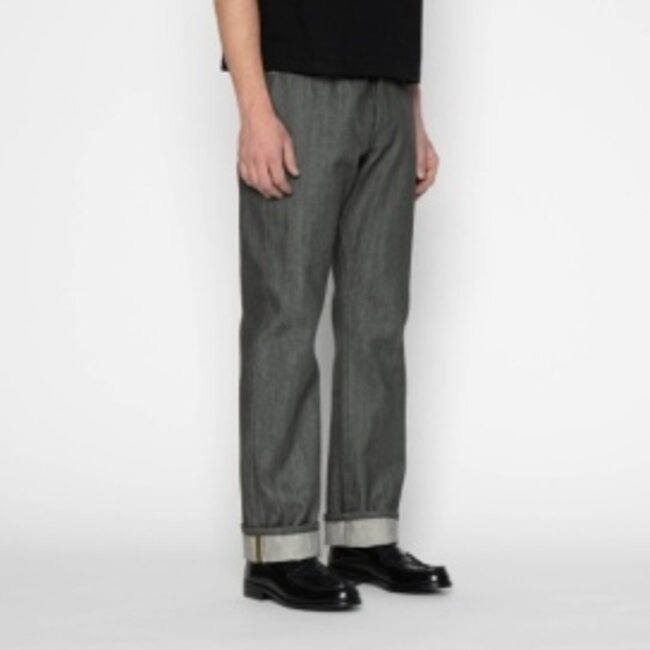 Naked and Famous Denim True Guy - Haunted Forest Selvedge - Forest