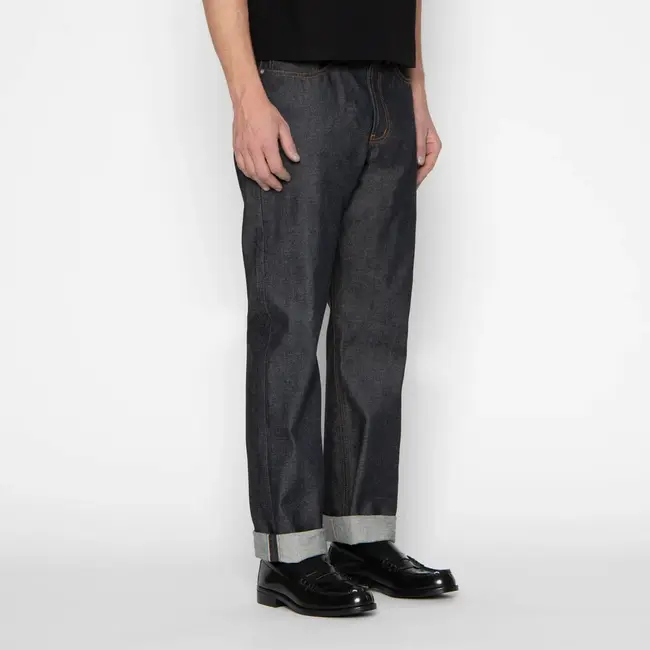 Naked and Famous Denim True Guy - Dia De Los Muertos Selvedge Bat