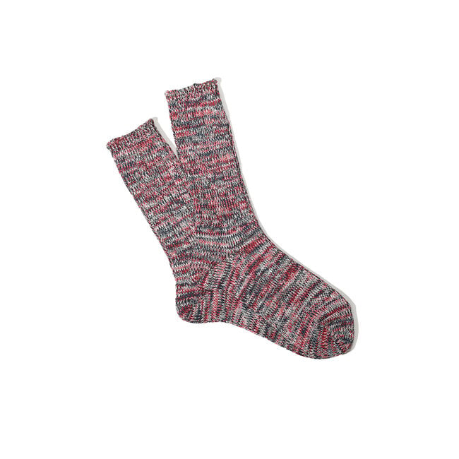 Anonymous Ism 5color Mix Crew Socks – Oatmeal