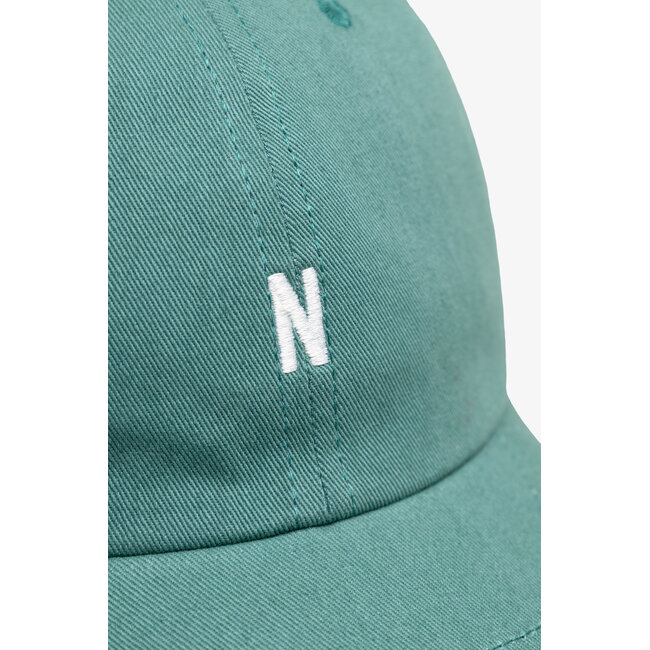 Norse Projects Twill Sports Cap - North Sea