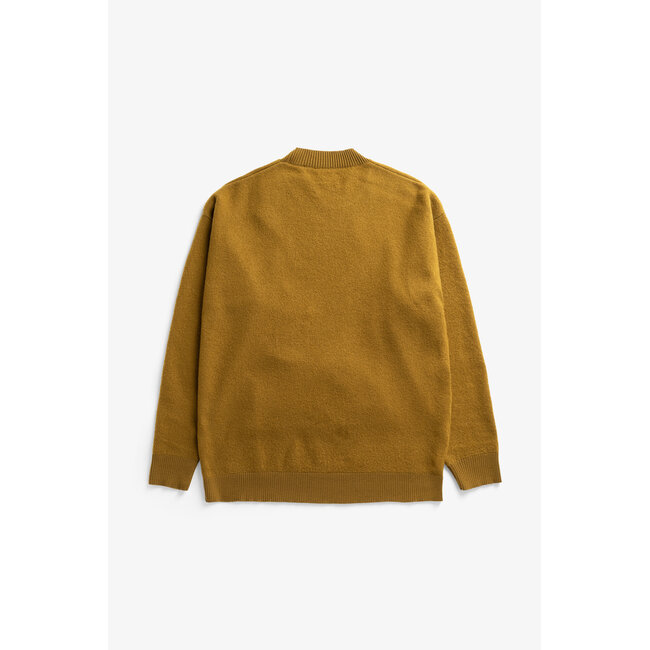 Norse Projects Kragholm Boiled Wool Crewneck - Butternut