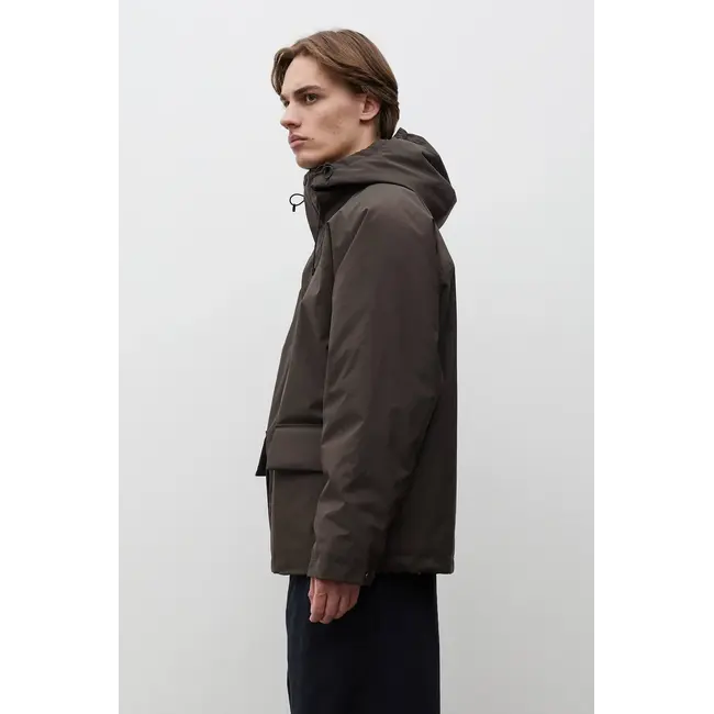 Norse Projects Herluf Alpinix Smart Merino Jacket - Seal Brown