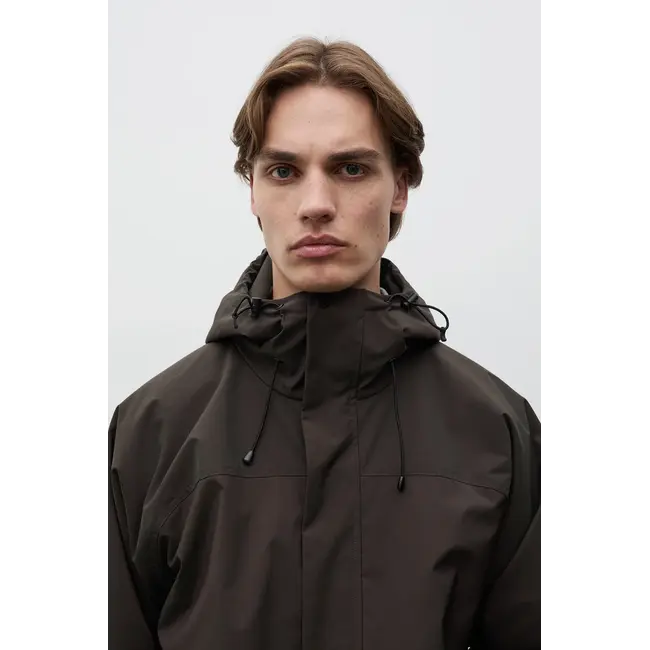 Norse Projects Herluf Alpinix Smart Merino Jacket - Seal Brown