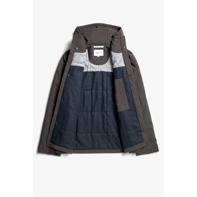 Norse Projects Herluf Alpinix Smart Merino Jacket - Seal Brown