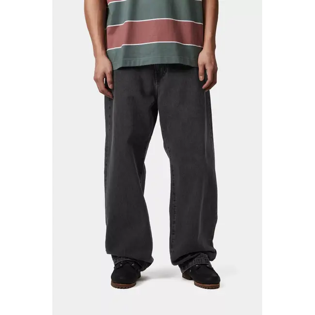 Carhartt WIP Landon Pant - Black heavy stone washed