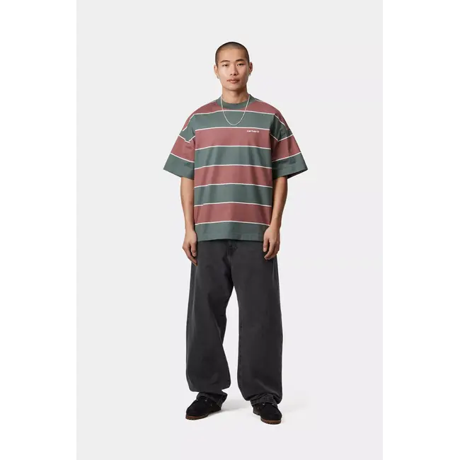 Carhartt WIP Landon Pant - Black heavy stone washed