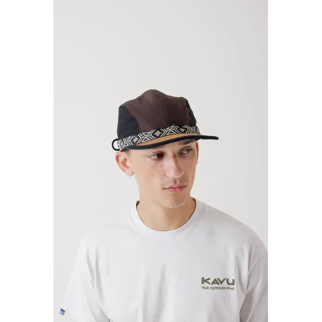 Kavu Organic Strapcap - Wildwood Block