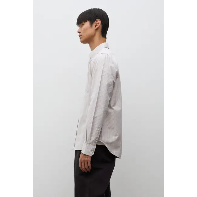 Norse Projects Lyngkrog Regular Oxford BD Shirt - Blue Stripe