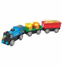 Hape Battery Powered Rolling-Stock Set