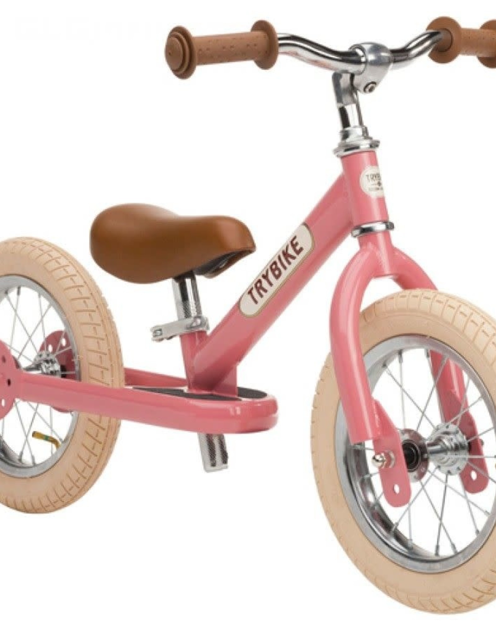 Trybike Loopfiets Trybike Steel Retro Pink