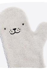 Nifty Baby Shower Glove grijze zeehond