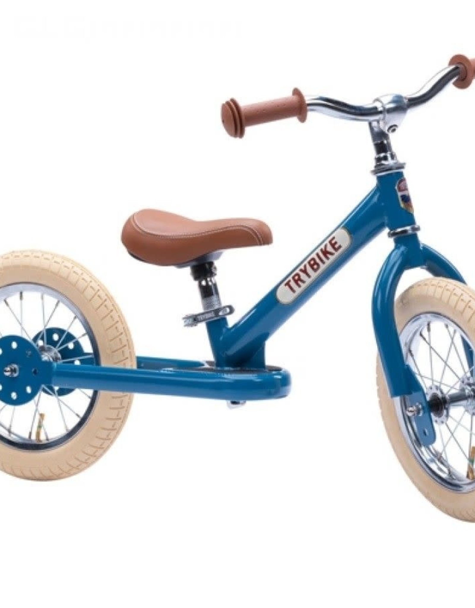 Trybike Loopfiets Trybike Steel Retro Matt Blue