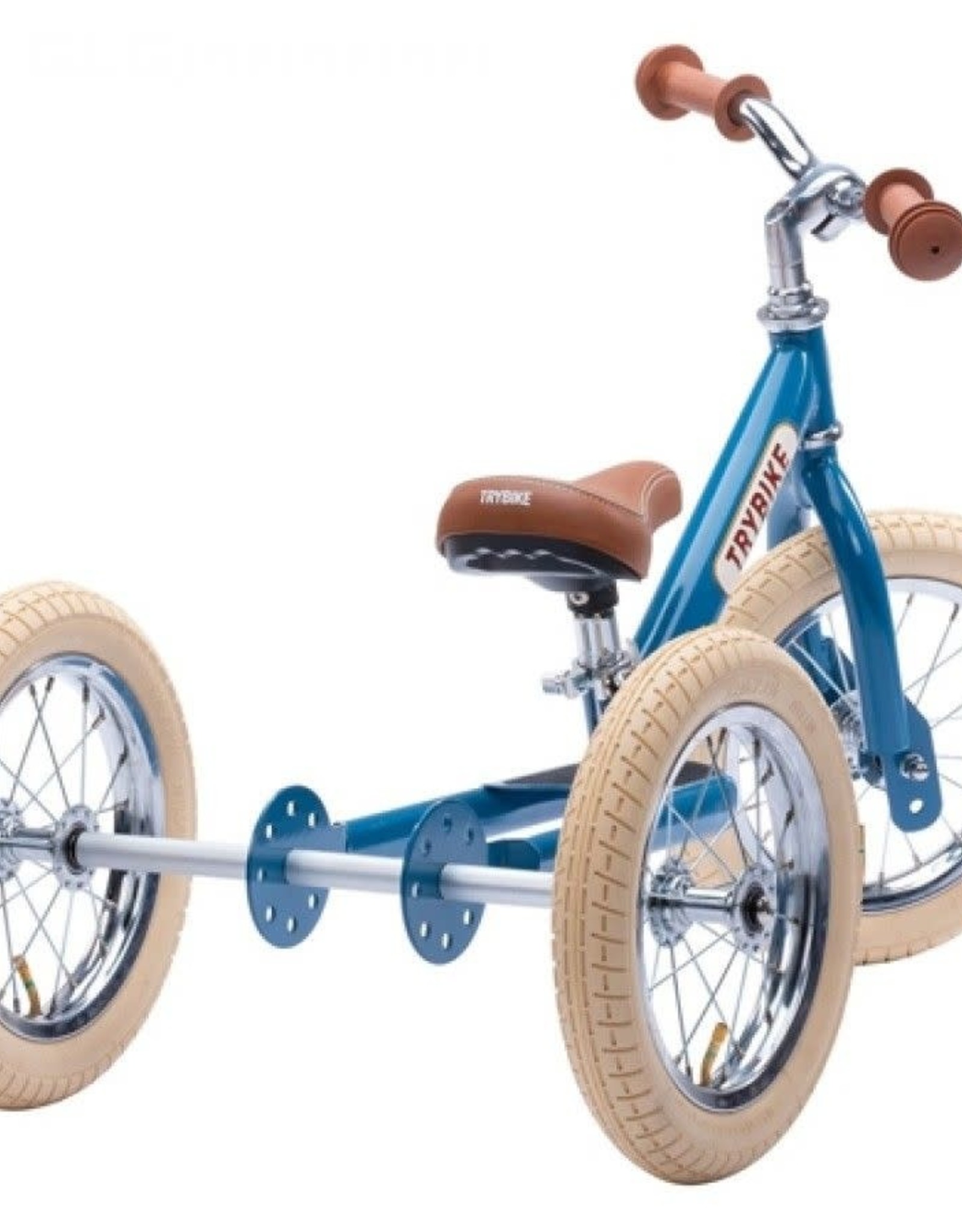 Trybike Loopfiets Trybike Steel Retro Matt Blue