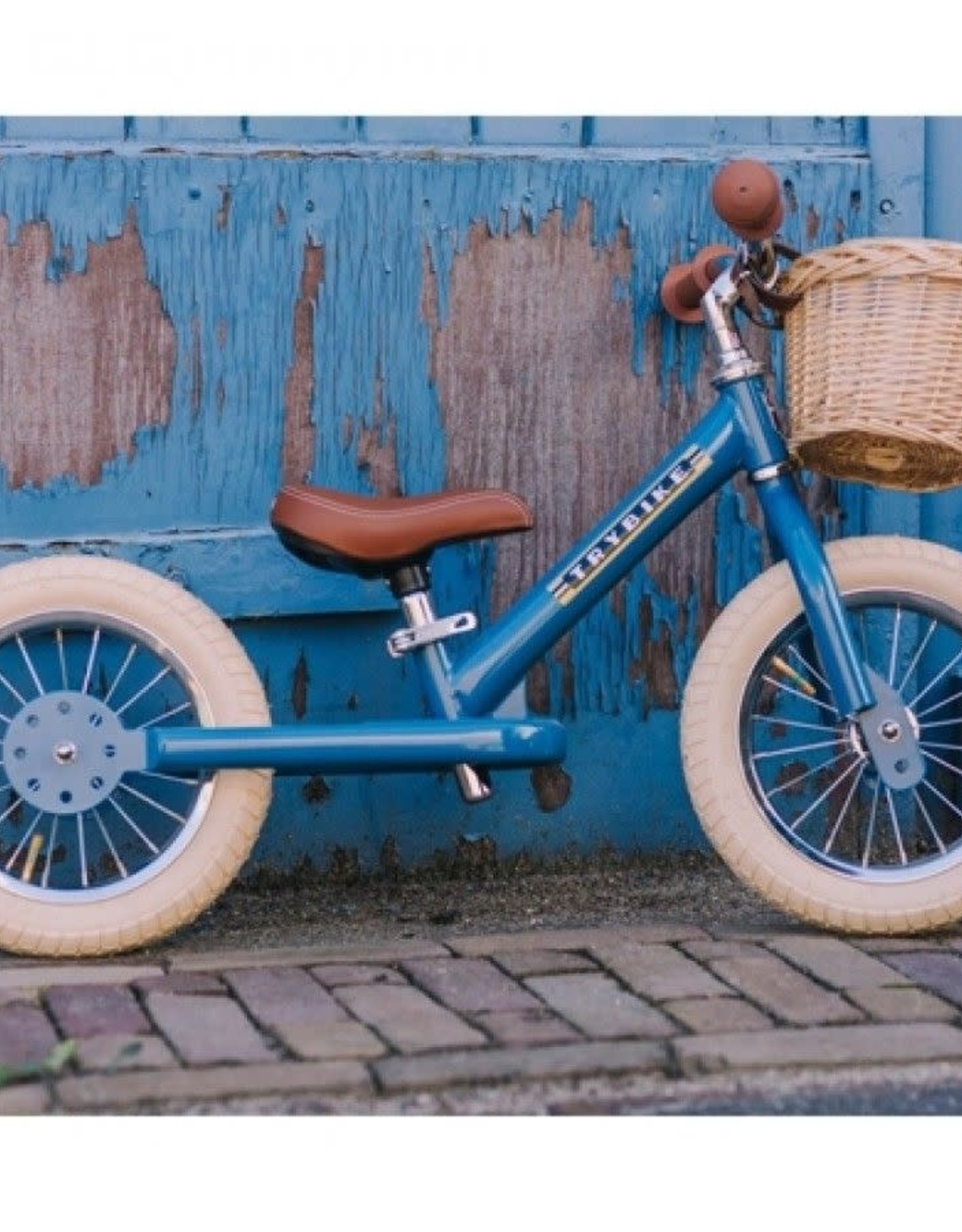 Trybike Loopfiets Trybike Steel Retro Matt Blue