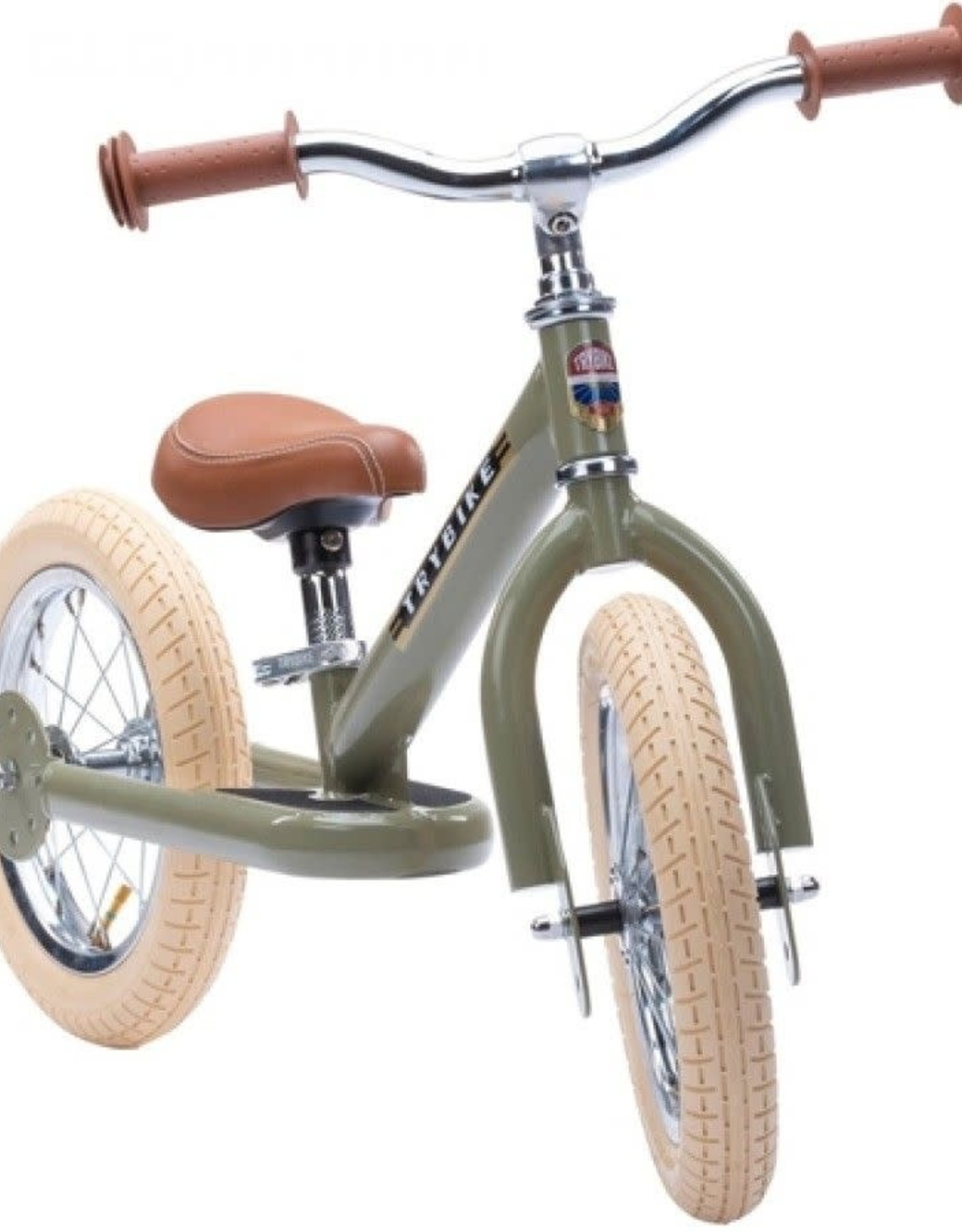 Trybike Loopfiets Trybike Steel Retro Matt Green