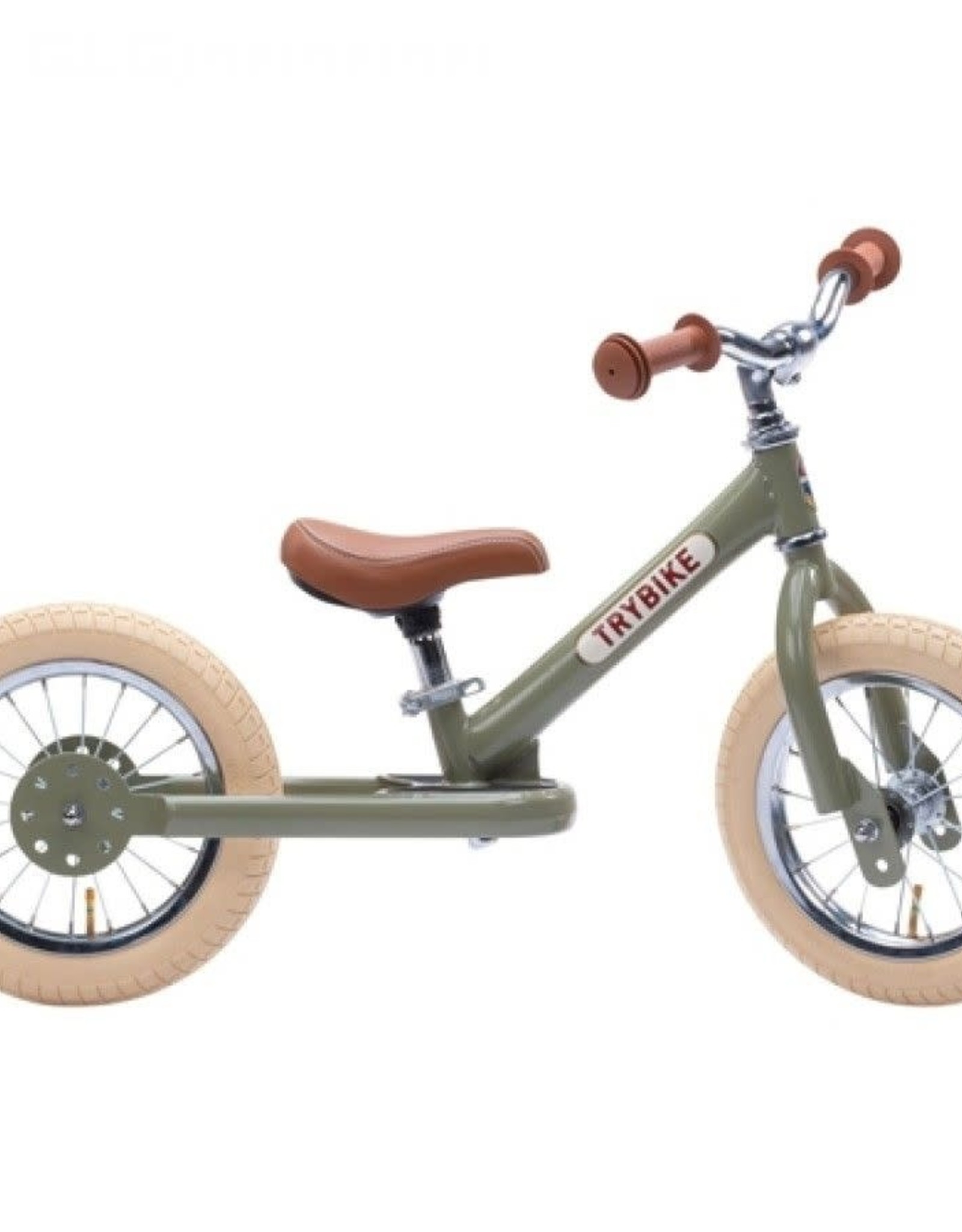 Trybike Loopfiets Trybike Steel Retro Matt Green