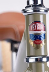 Trybike Loopfiets Trybike Steel Retro Matt Green
