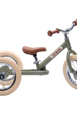 Trybike Loopfiets Trybike Steel Retro Matt Green