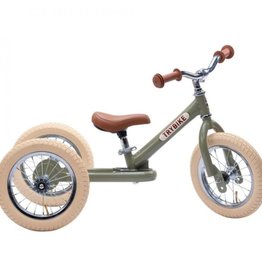 Trybike Loopfiets Trybike Steel Retro Matt Green