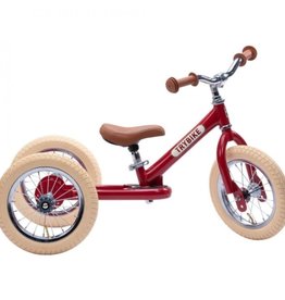 Trybike Loopfiets Trybike Steel Retro Matt Red
