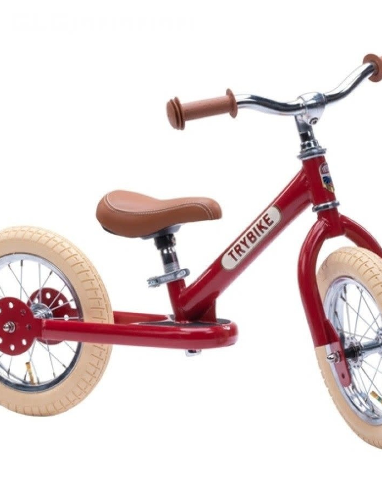 Trybike Loopfiets Trybike Steel Retro Matt Red