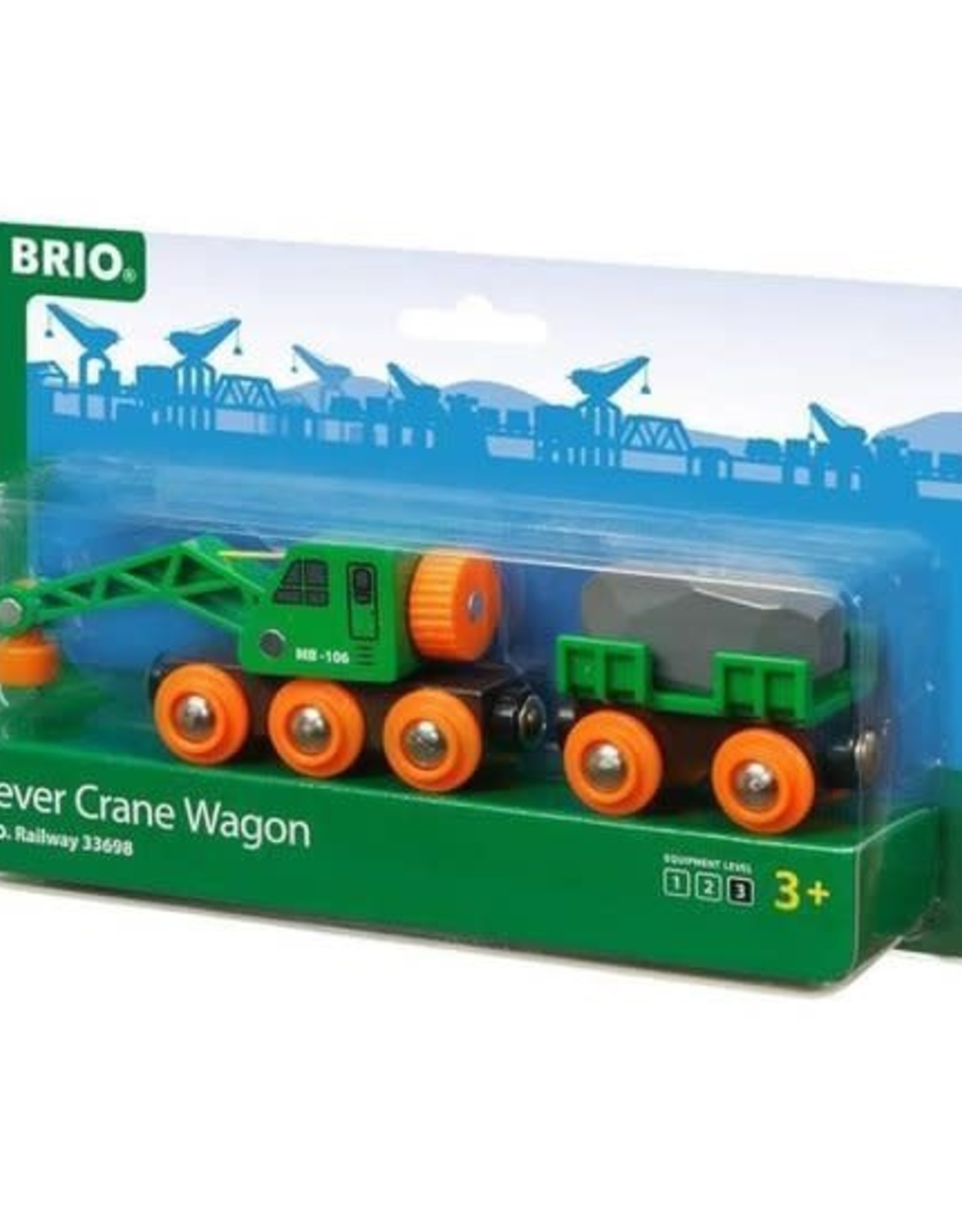 Brio Clever Crane Wagon