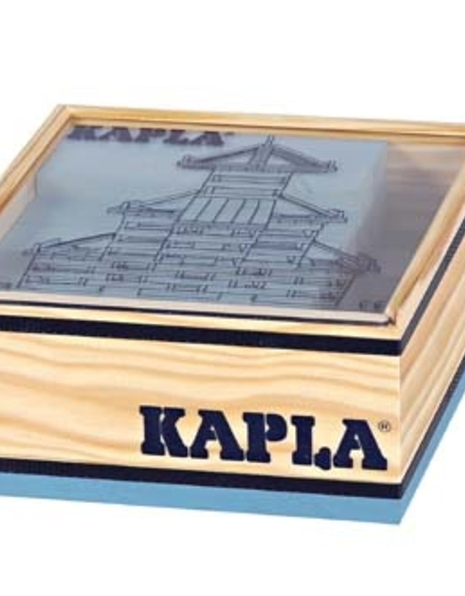 KAPLA Kapla 40 Stukjes lichtblauw