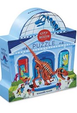 Crocodile Creek Puzzel Day at the Museum - Dinosaur 48st.