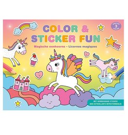 Deltas Color & Sticker Fun Magische Eenhoorns