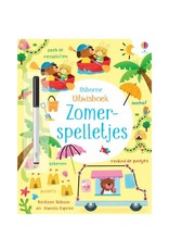 Usborne Uitwisboek Zomerspelletjes