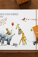 Juulz XL Bewaarbundel Tekeningen & Knutselwerkjes Dierenparade