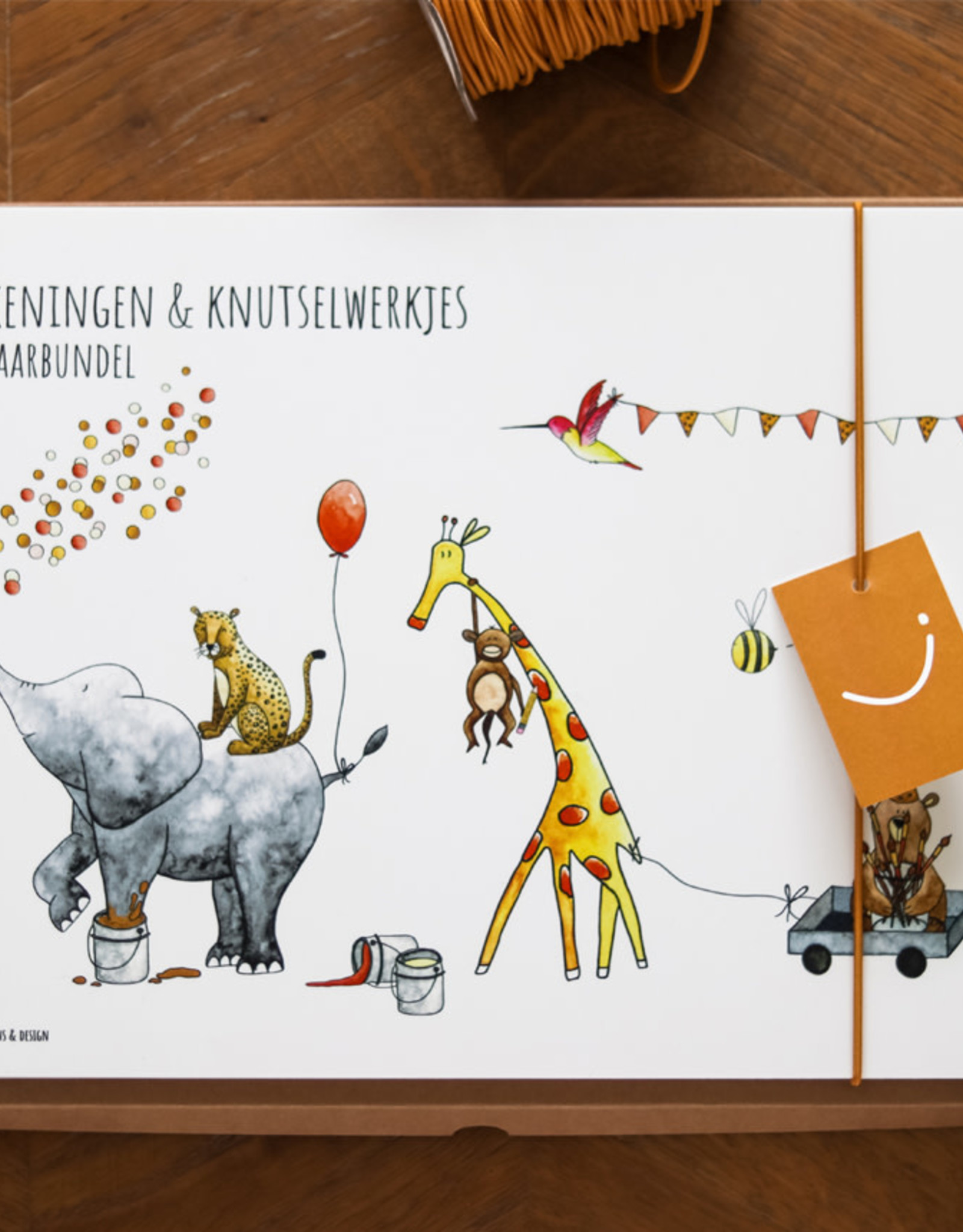 Juulz XL Bewaarbundel Tekeningen & Knutselwerkjes Dierenparade