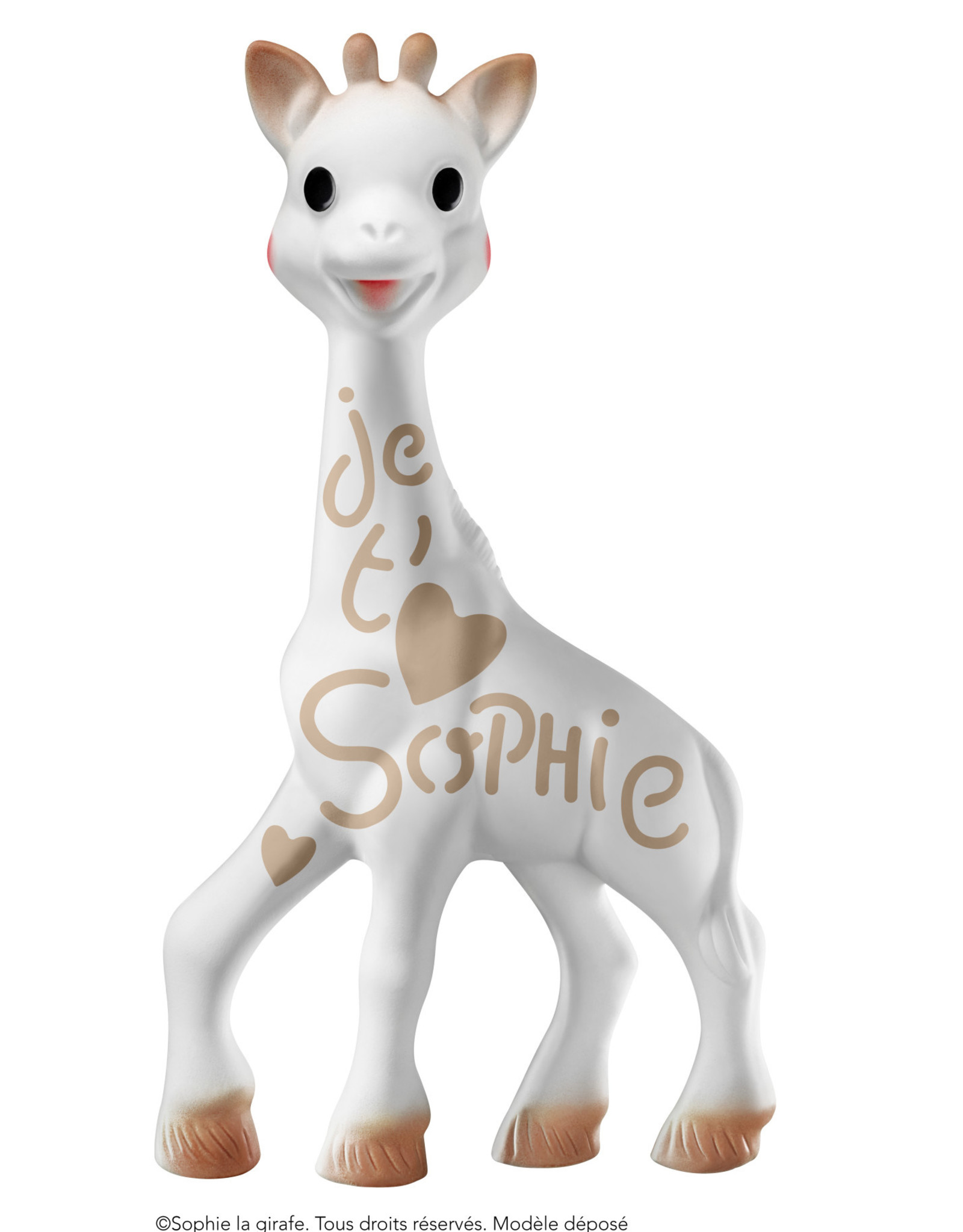 achterzijde Buik Ramen wassen Sophie de giraf By Me Limited edition - 't Holtschöpke