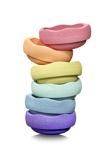 Stapelstein Stapelstein set Rainbow Pastel