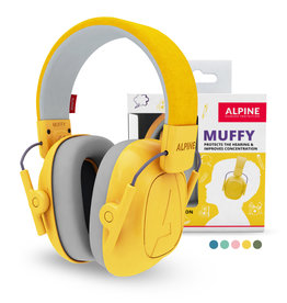 Alpine Gehoorbeschermer Muffy Yellow