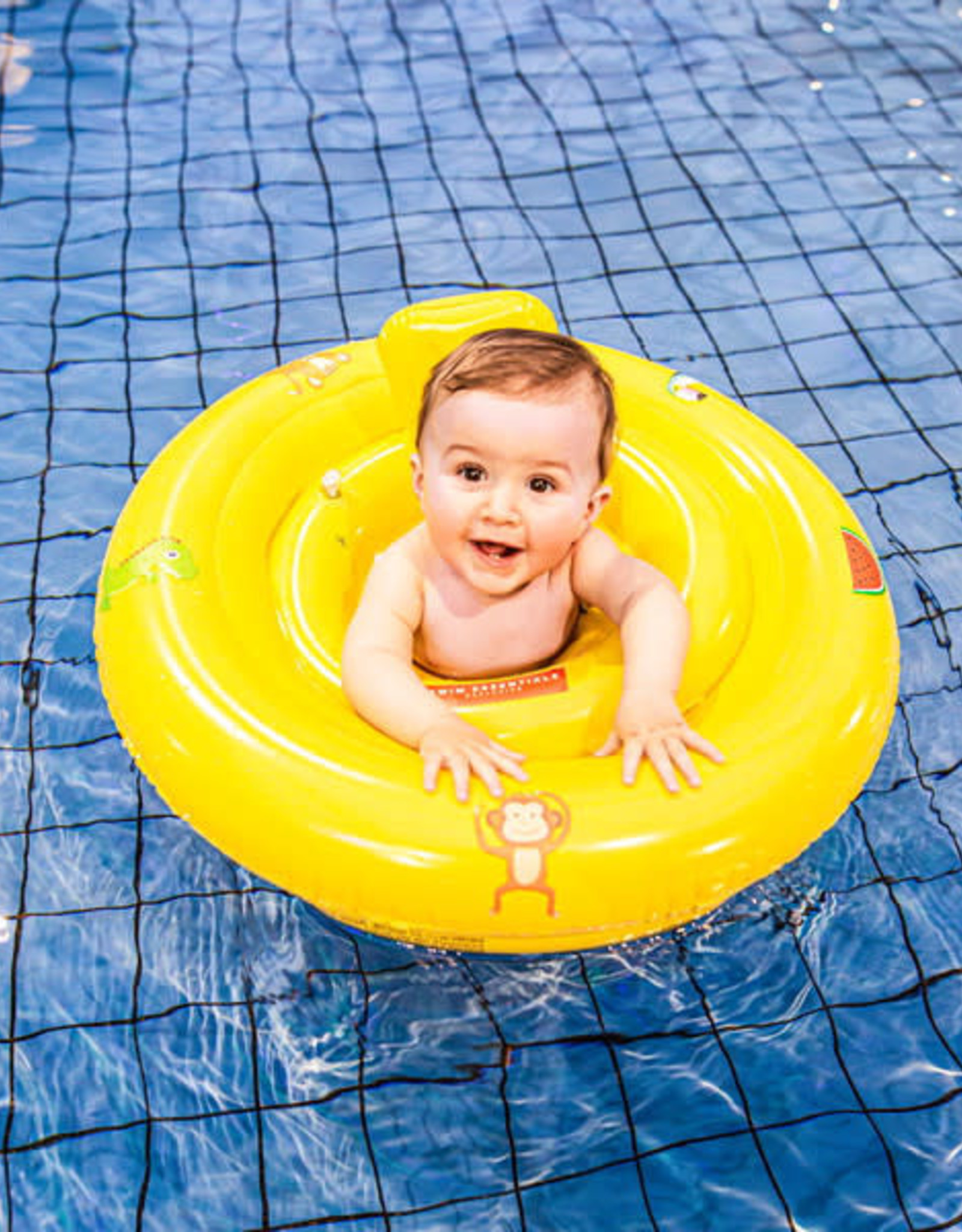 Swim Essentials Babyzwemband Tropical geel 0/1 jaar
