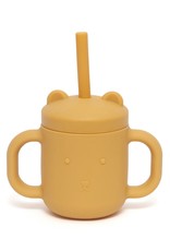 Petit Monkey Sippy Cup Beer ochre