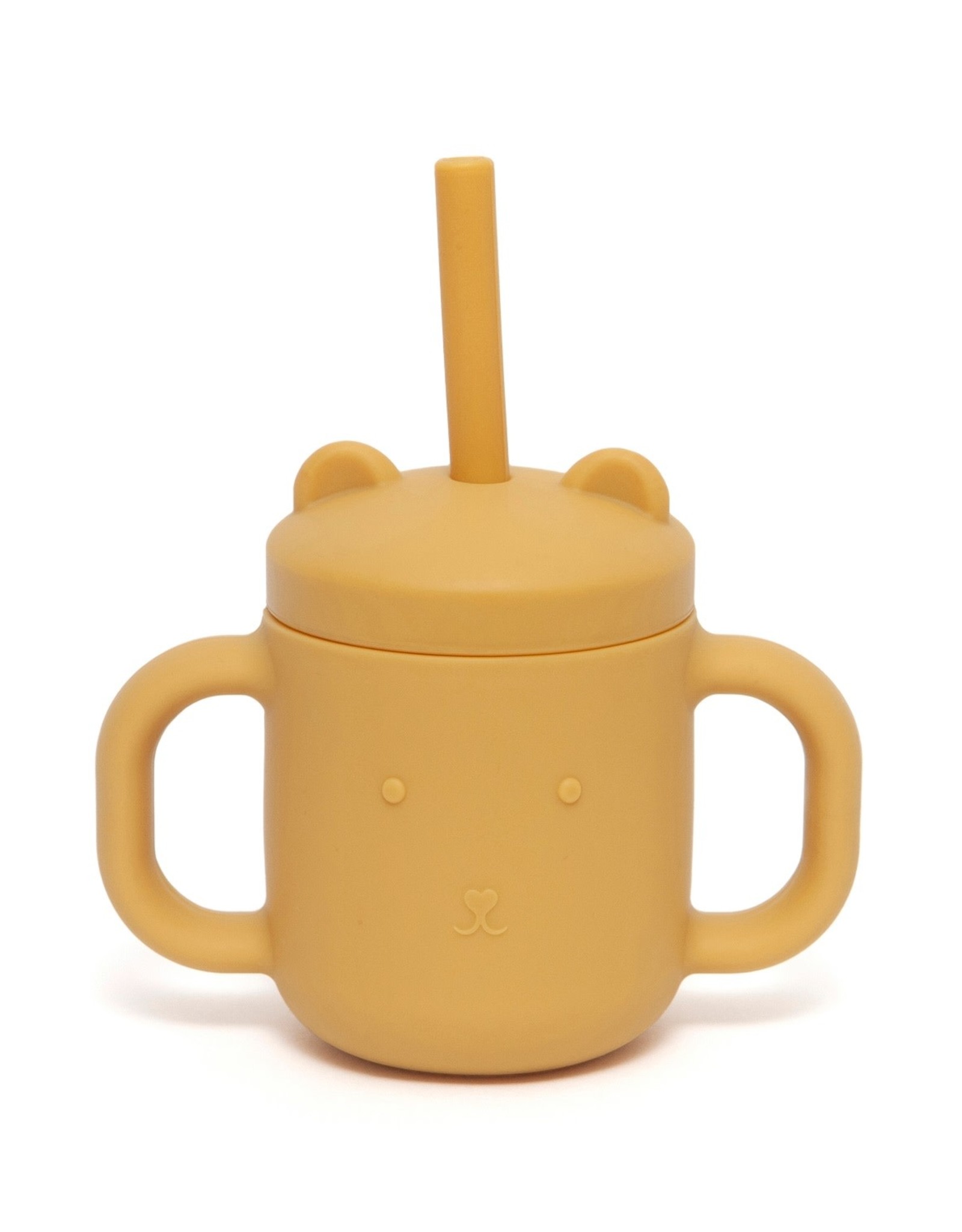 Petit Monkey Sippy Cup Beer ochre