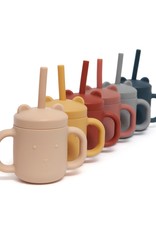 Petit Monkey Sippy Cup Beer ochre