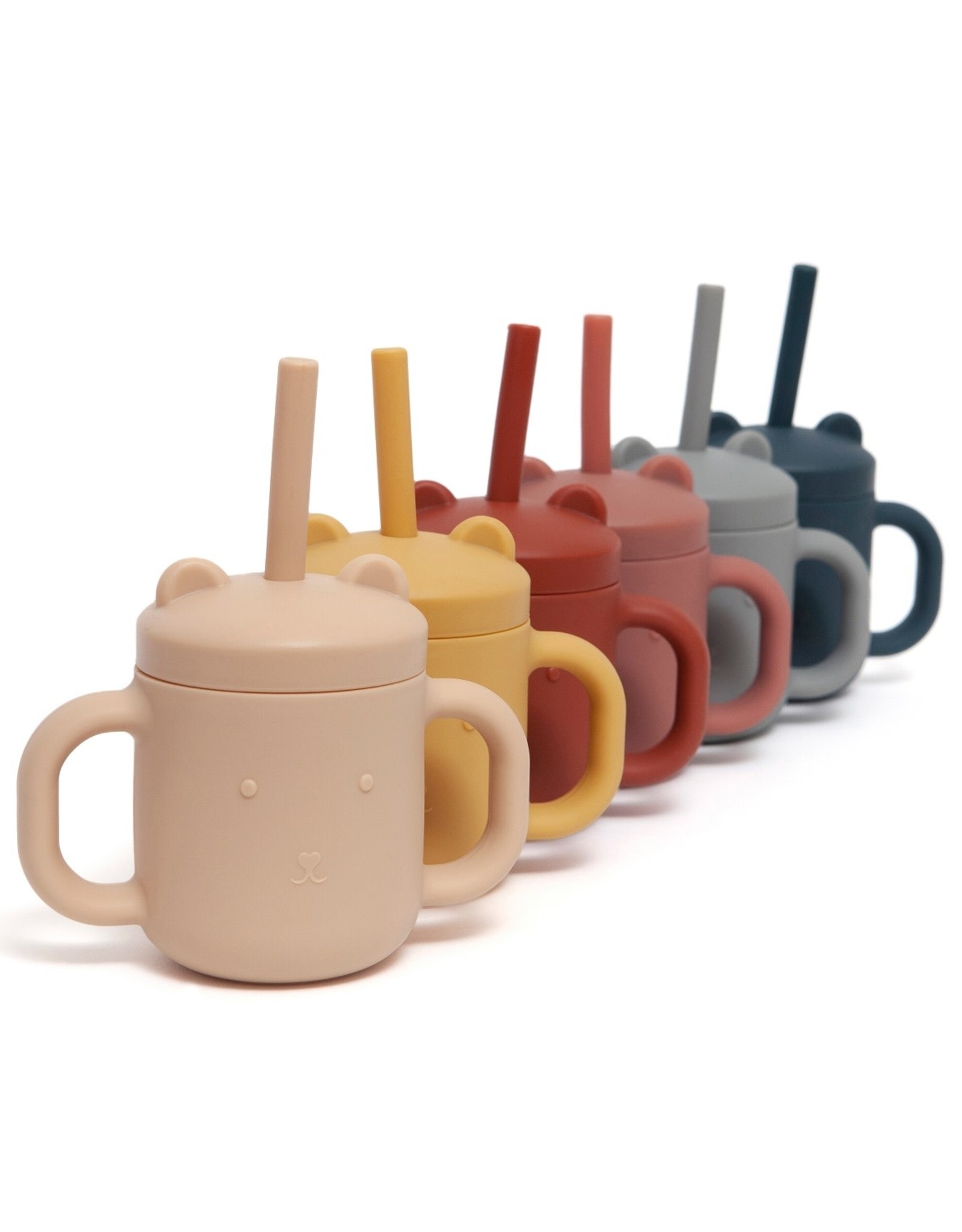 Petit Monkey Sippy Cup Beer ochre