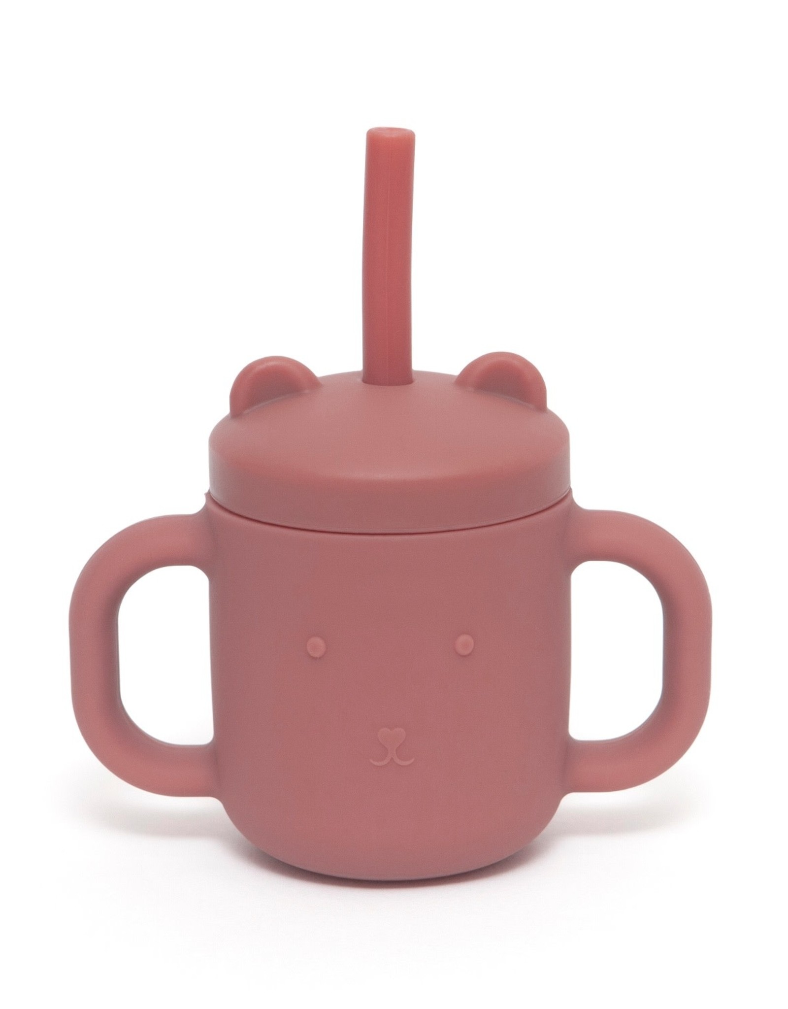 Petit Monkey Sippy Cup Beer mahogany rose